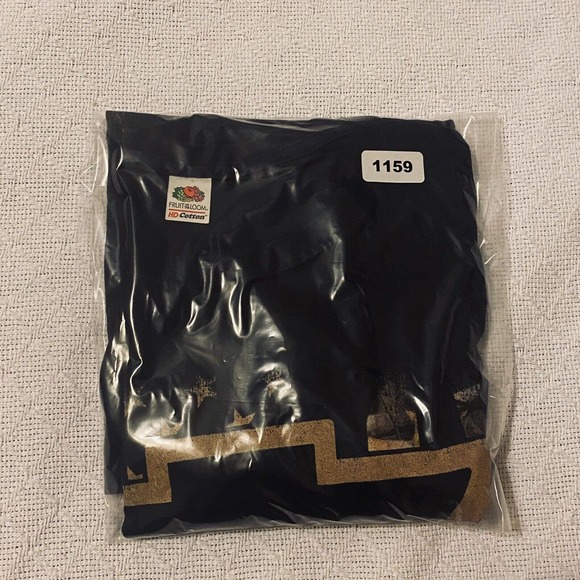 Chevrolet Black Shirt Mens Size L Long Sleeve Fruit Of The Loom No Tag Size - Picture 15 of 15